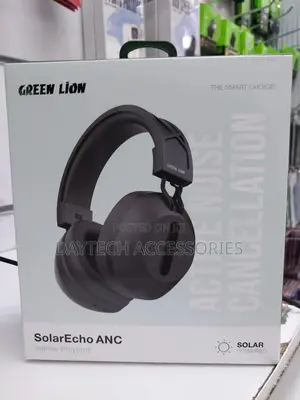 Green Lion Solarecho Anc Over-Ear Headphones Up to 30 Hours