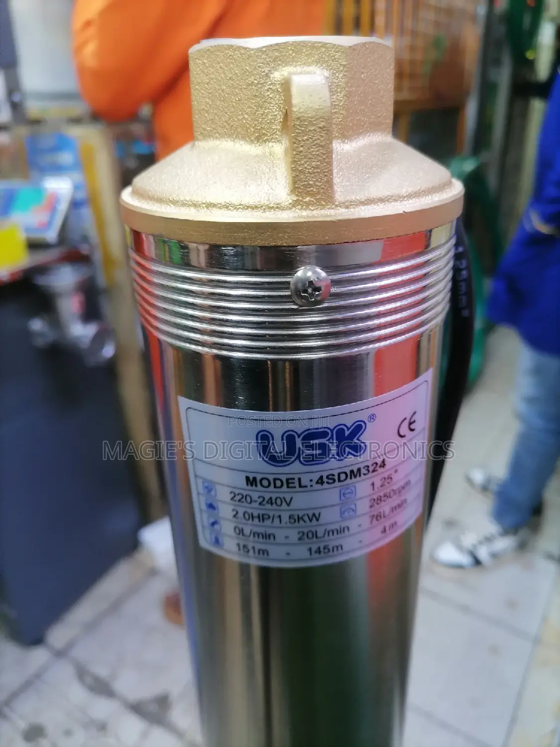 Best Quality 2. 0hp Usk 145m Submersible Pump
