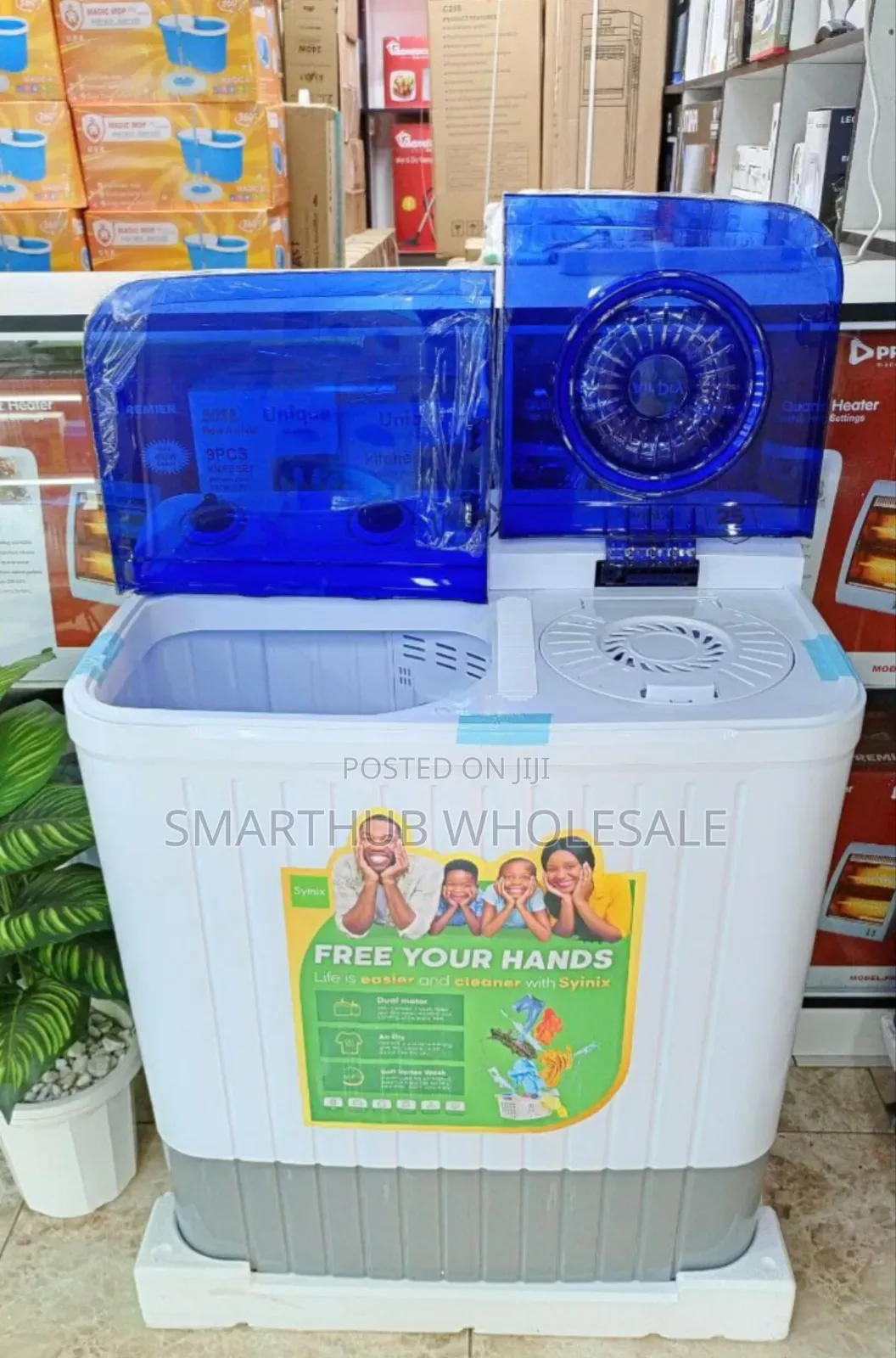 Syinix 10kgs Top Load Twin Tub Washing Machine