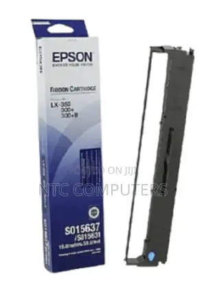 Epson Sidm Black Ribbon Cartridge for Lx-350 / Lx-300