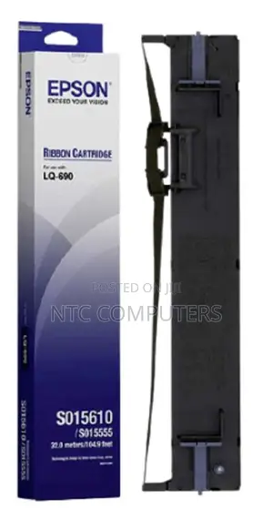 Epson Sidm Black Ribbon Cartridge for Lq-690 Series