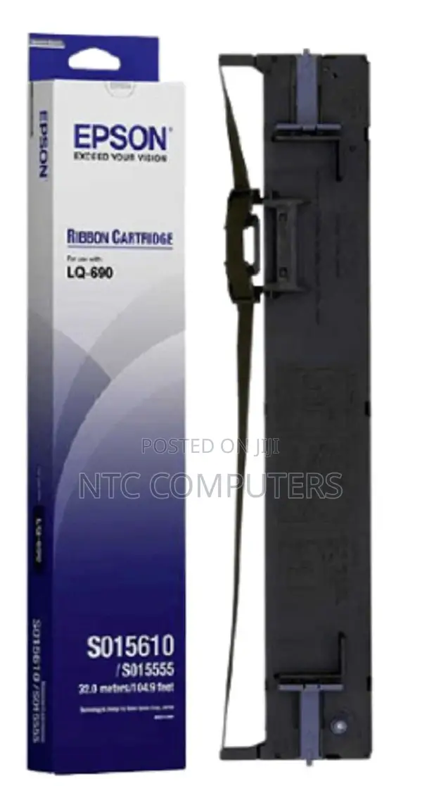 Epson Sidm Black Ribbon Cartridge for Lq-690 Series