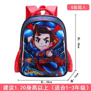 Superman Themed School Bag for Grade Pp2, Grade 1 and 2