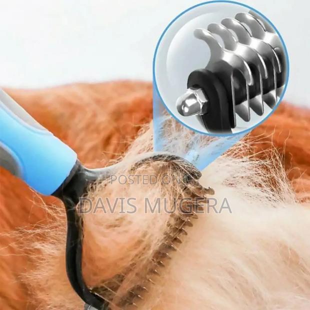 Pet Detangler Grooming Dematting Double-sided Comb - main view