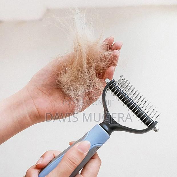 Pet Detangler Grooming Dematting Double-sided Comb - thumbnail 4