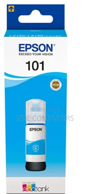Epson 101 Ecotank Cyan Ink Bottle 70.0 Ml