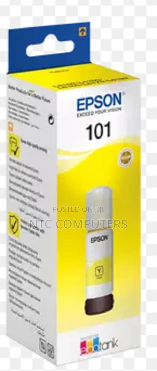 Epson 101 Ecotank Yellow Ink Bottle 70.0 Ml - main view