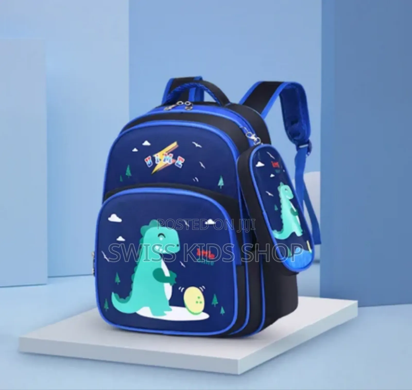 Dinosaur Themed School Bag for Grade 1,2, and 2 Kids