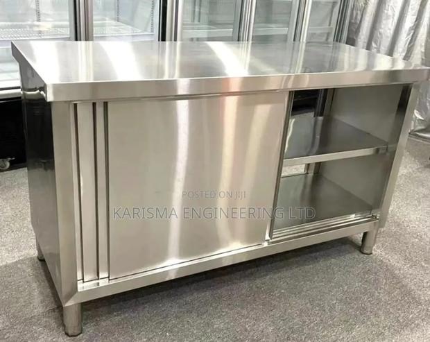 Stainless Steel Kitchen Cupboard