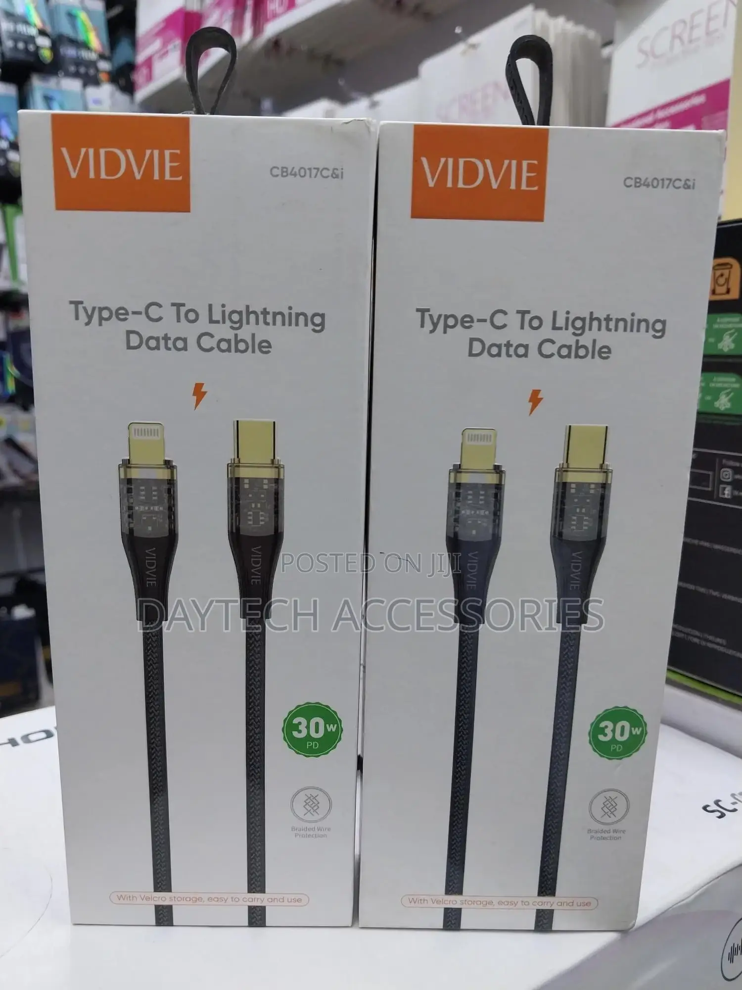 Vidvie Cb4017c I Type-C to Lightning Data Cable 1.2m