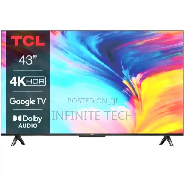 Tcl 43-inch 43v6b 4k Hdr Google Tv (Bezel Less)