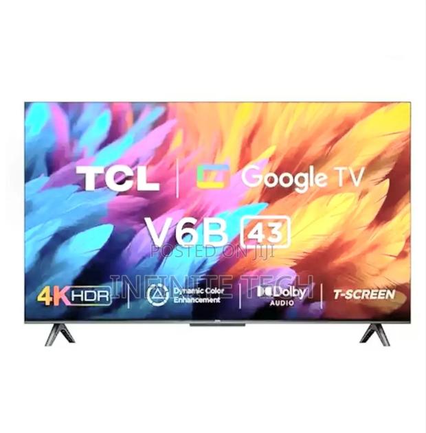 Tcl 43-inch 43v6b 4k Hdr Google Tv (Bezel Less) - thumbnail 2