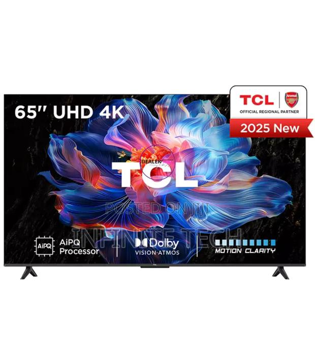 Tcl 65" Smart Tv (65v6c) 2025 Model - main view