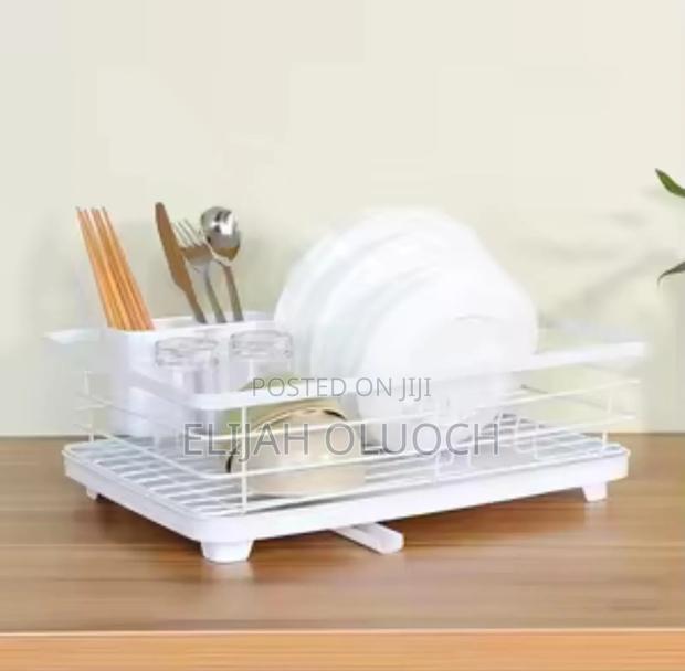 All in 1 Over Sink Kitchen Rack Dish Drainer - thumbnail 3