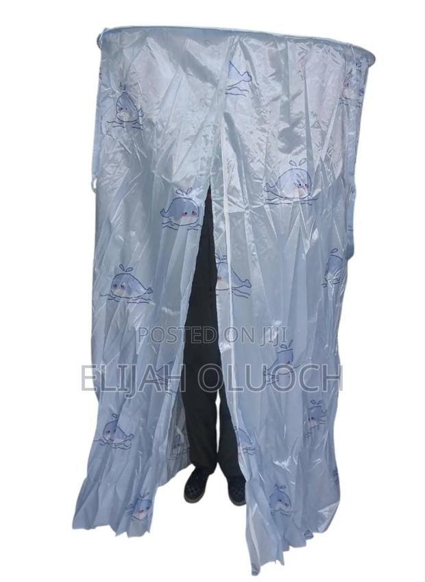 Portable Foldable Round Waterproof Fabric Shower Cubicle - thumbnail 4