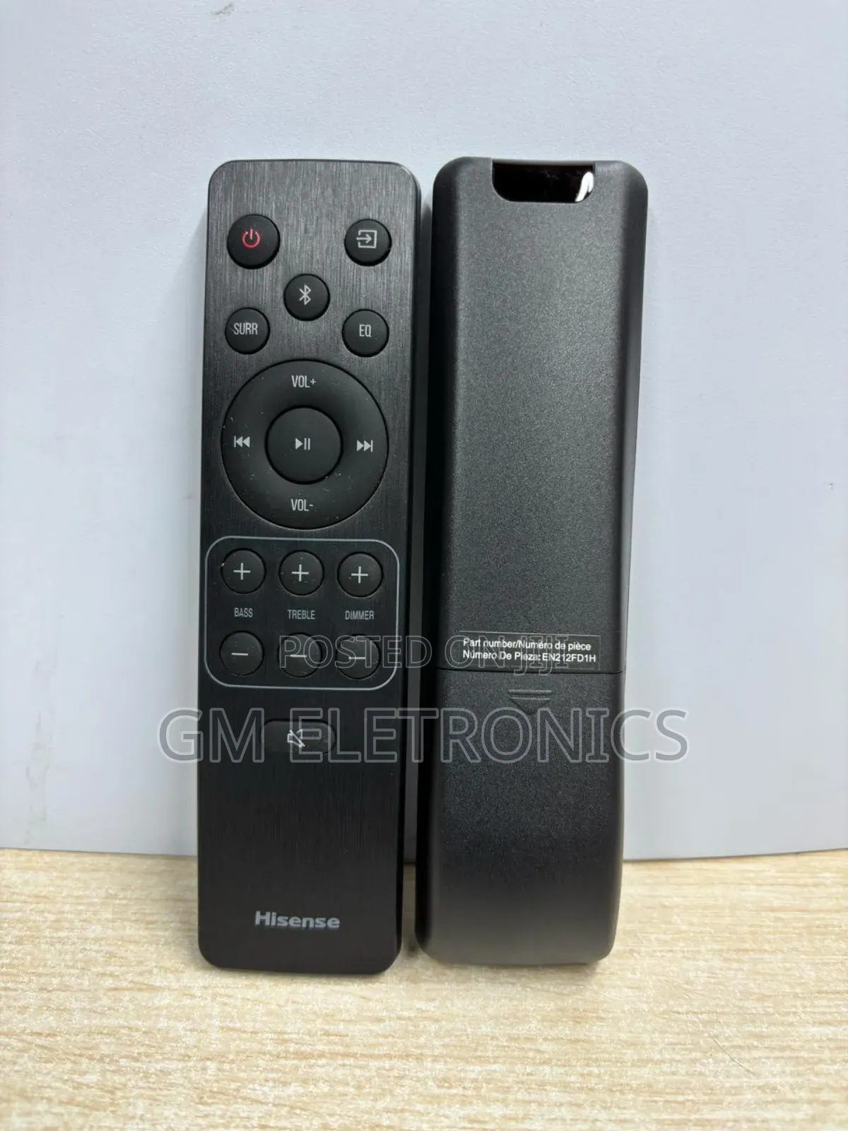 Universal Hisense Soundbar Replacement Remote + Batteries
