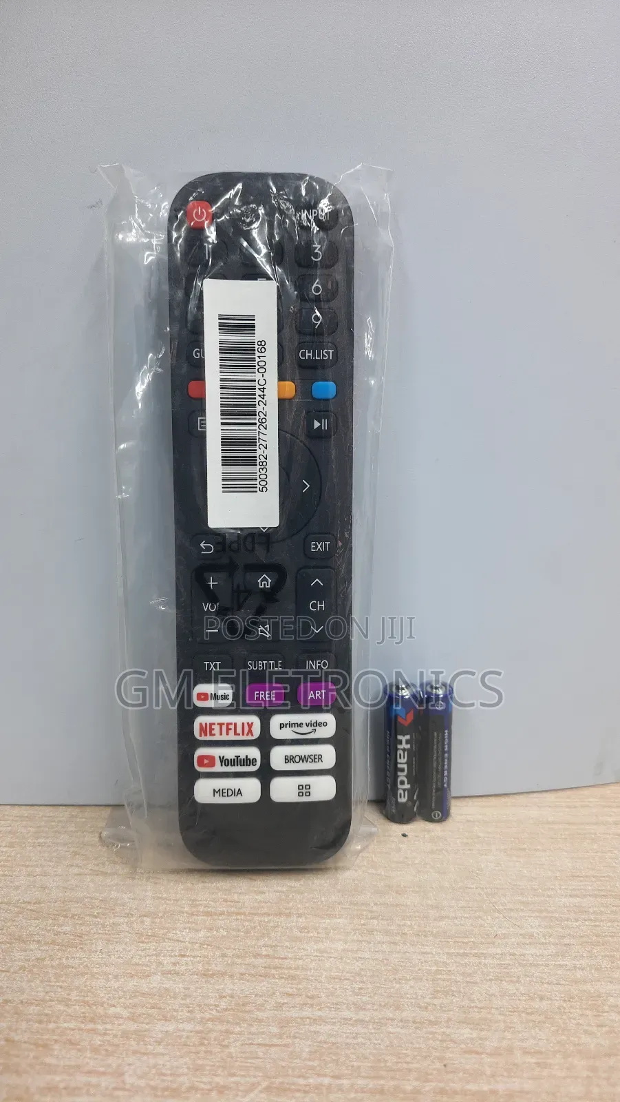 Original Replacement Remote-Hisense Vision+ Vidaa Smart Tv