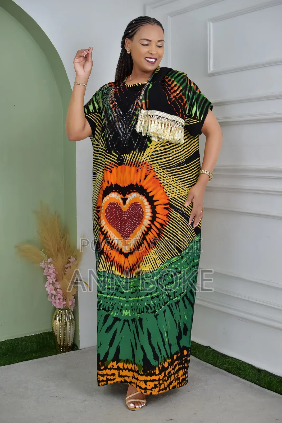 Swahili Dress Dera Free Size 2000