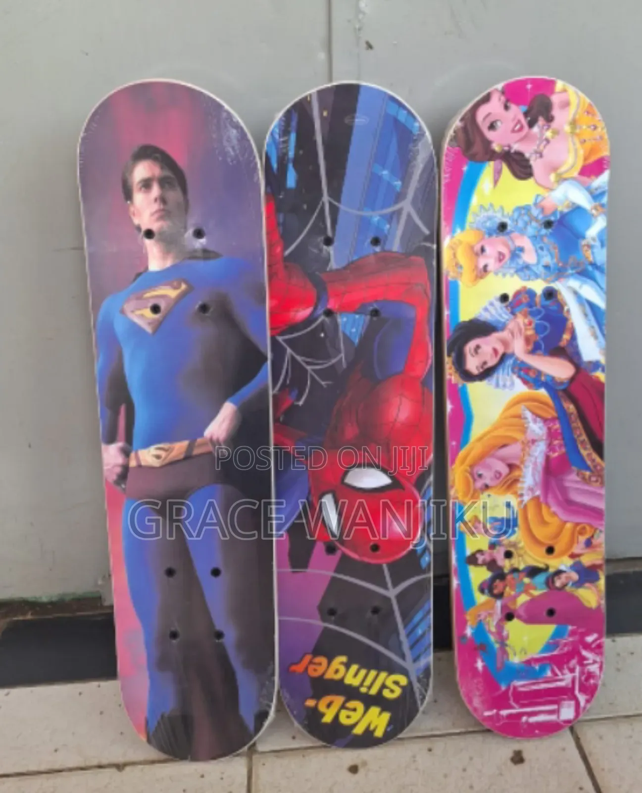 Skateboard Cartoon Themed