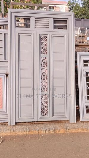 Modern Metalic Door - main view