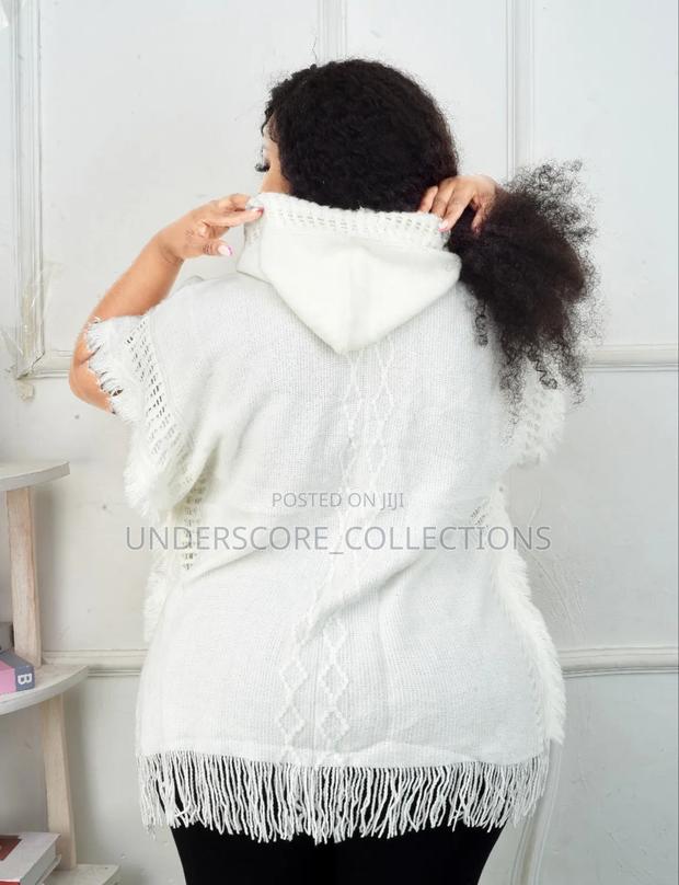 Classy Plus Size Fitting Ponchos - thumbnail 2