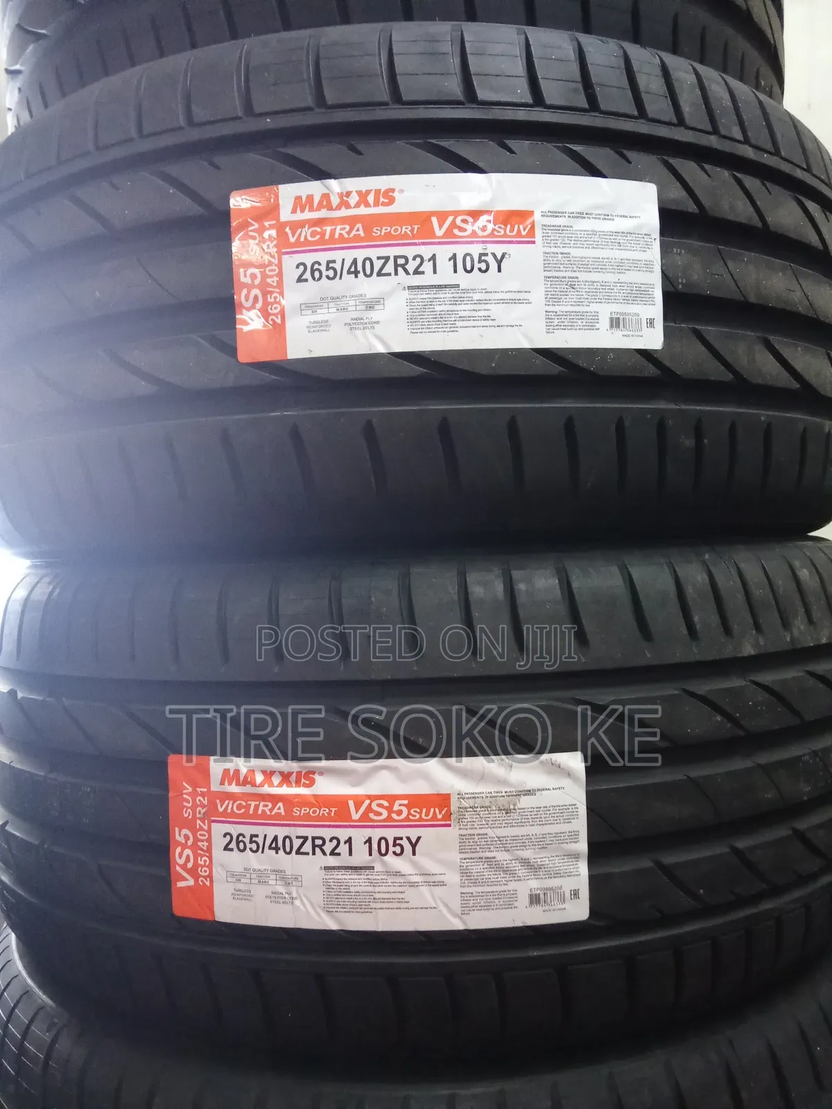 265/40 R21 Maxxis Victra Vs5