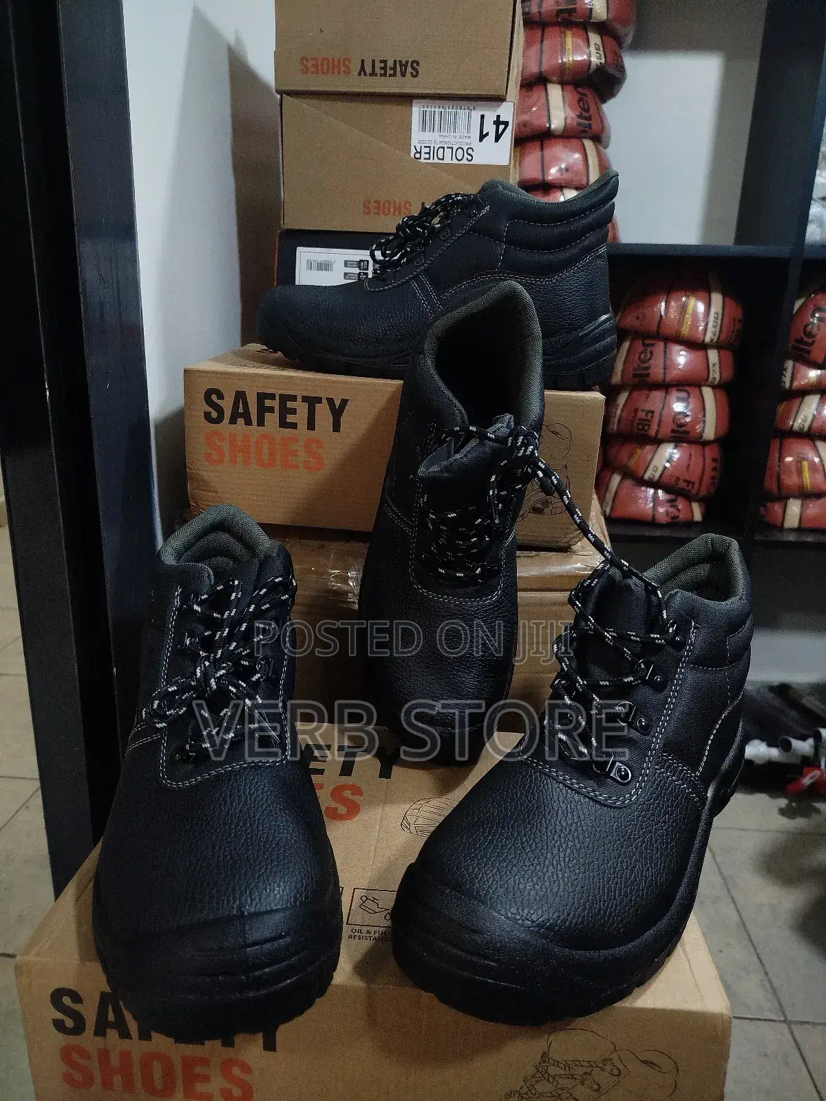 High Quality Calzado Safety Boots//Pure Leather