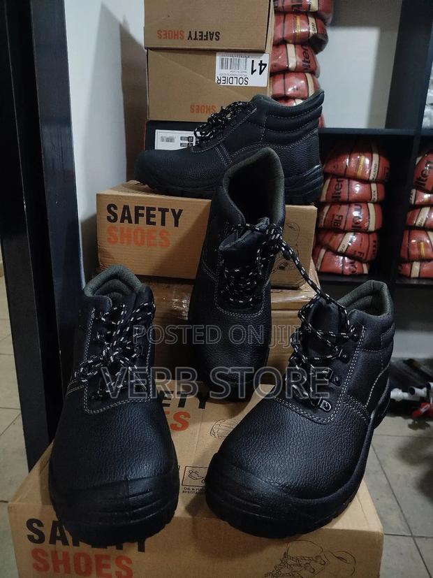 High Quality Calzado Safety Boots//Pure Leather - main view