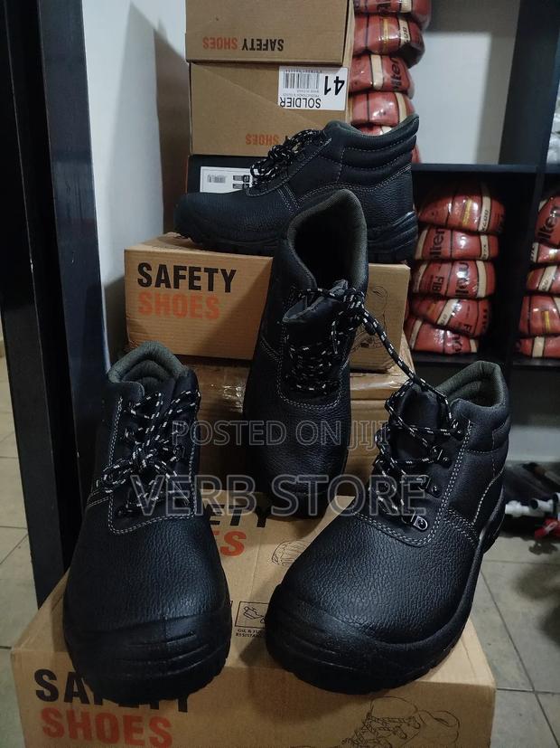 High Quality Calzado Safety Boots//Pure Leather - thumbnail 2
