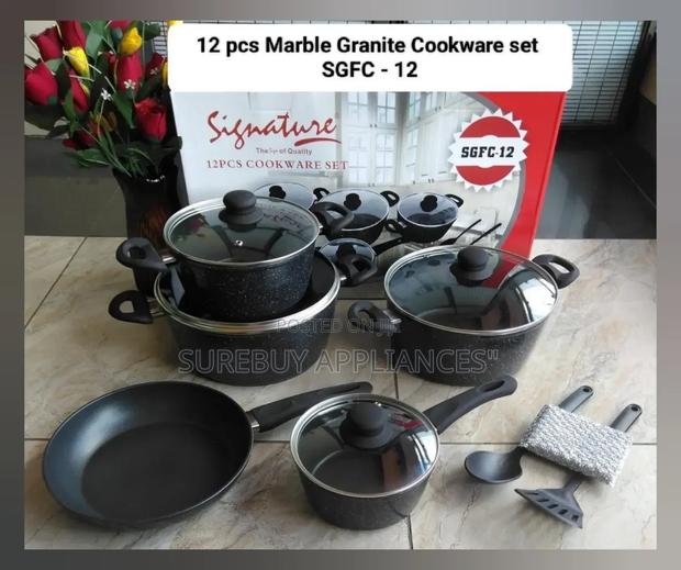 12pcs Signature Marble Cookware Set* - main view
