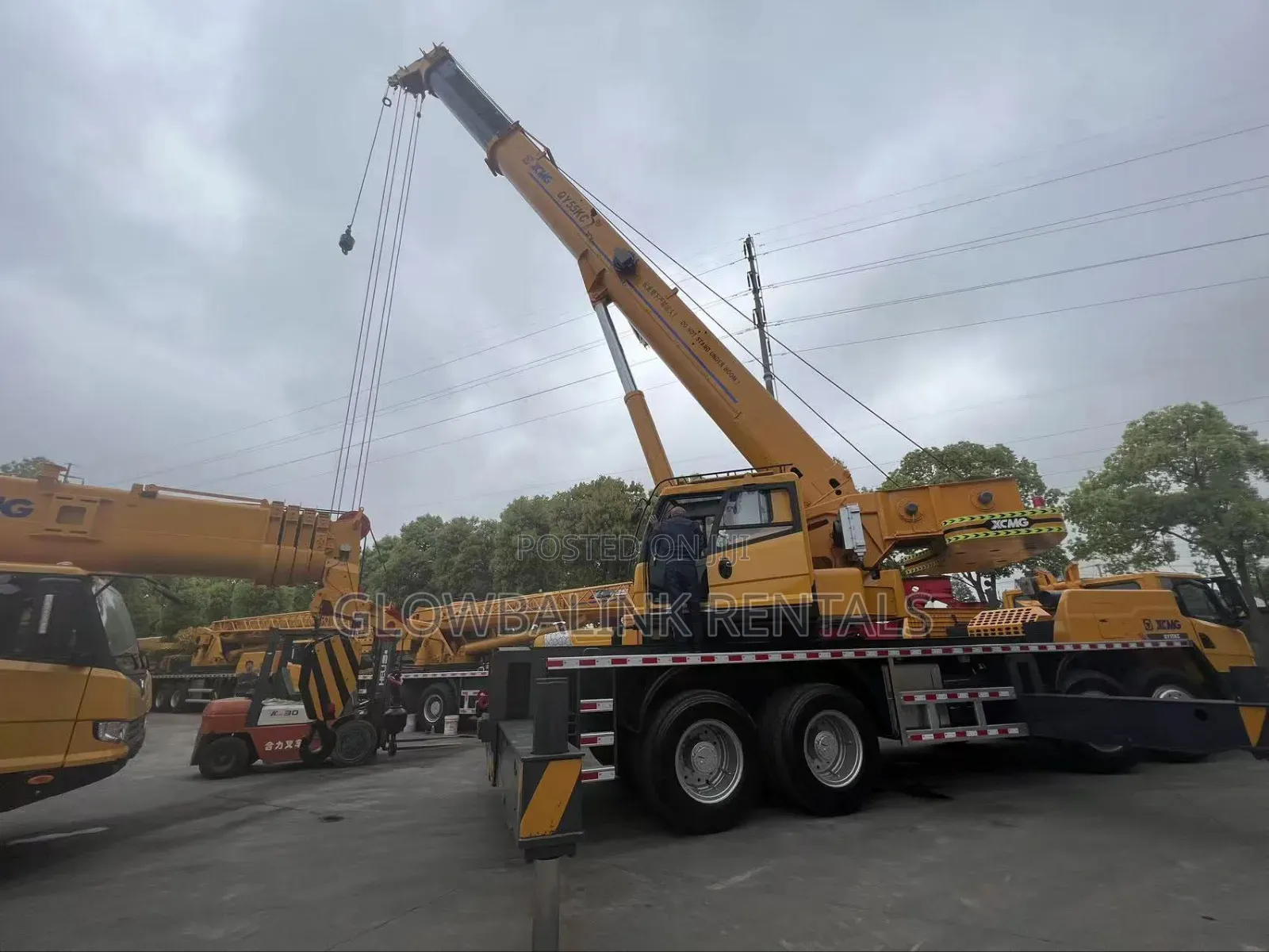 50ton Mobile Crane for Hire