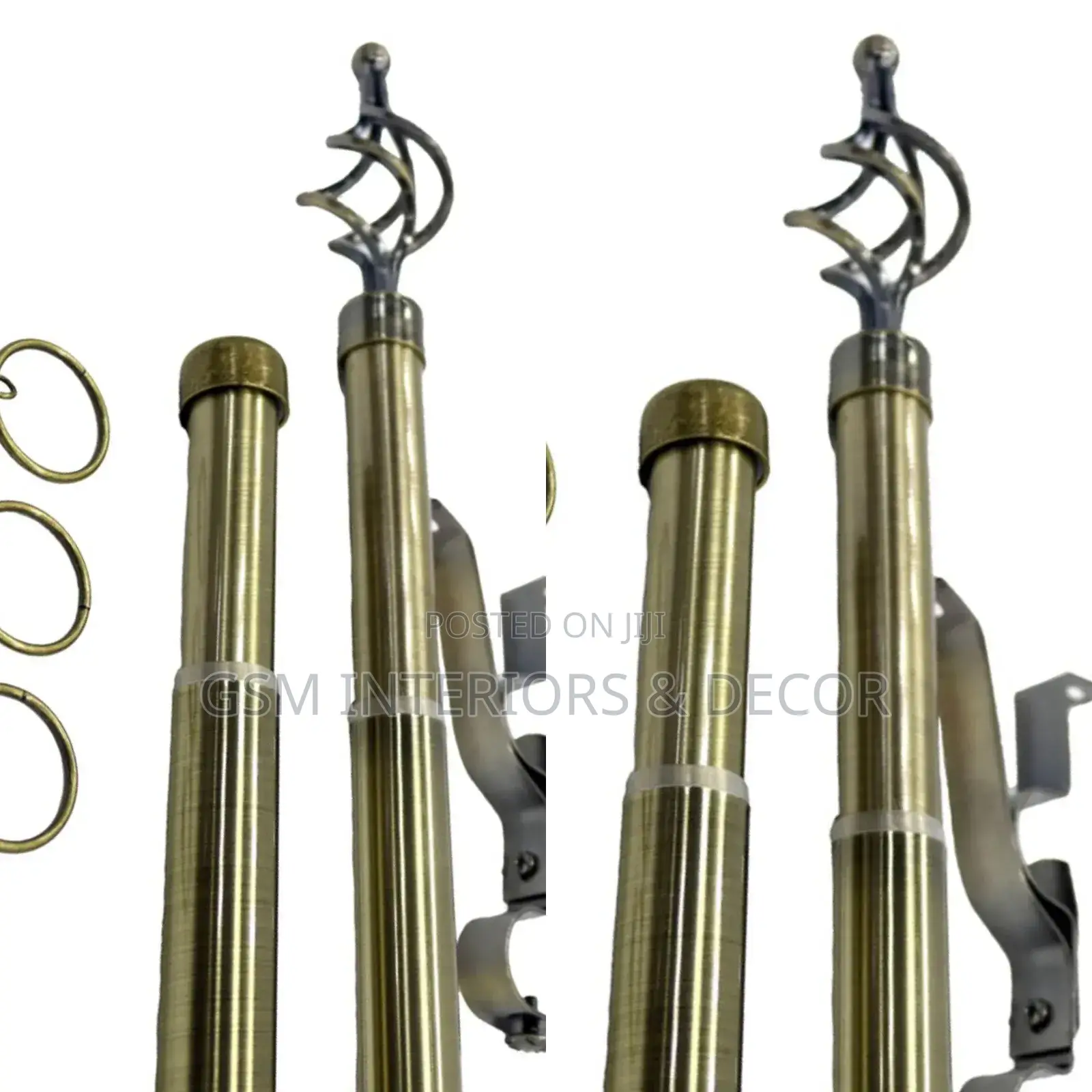 Curtain Rods Curtain Rods Adjustable/Extendable 1m