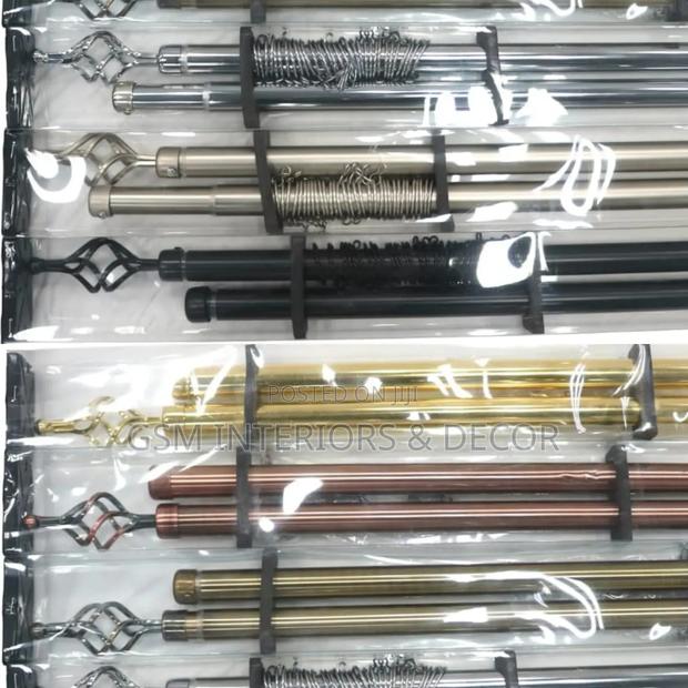 Extendable Curtain Rods With Multicolour Curtain Rods - main view
