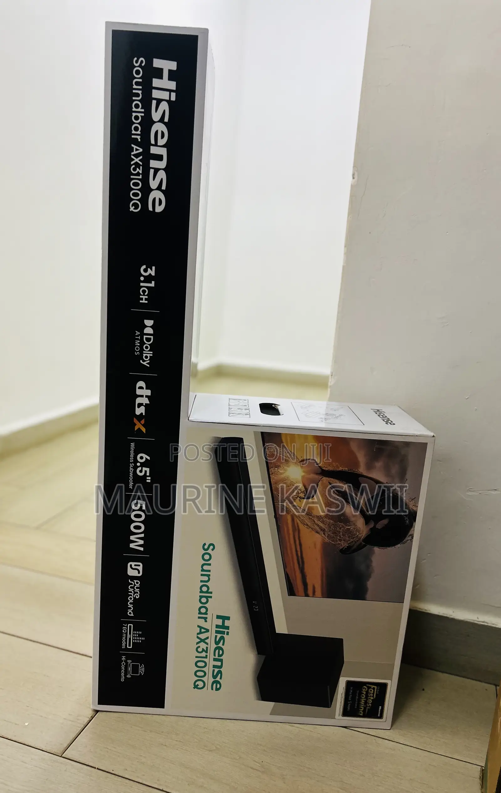 Hisense 3.1 Ch 500 Watts Sound Bar(2025)