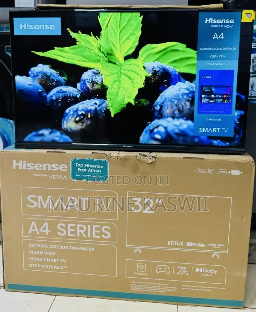 Hisense 32” Inch Smart Frameless 32 A4n
