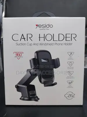 Yesido Suction Cup Retractable Adjustable Car Phone Holder