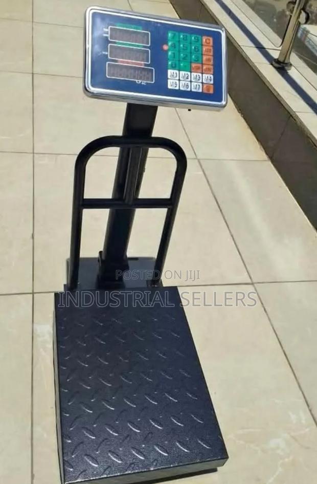 150kg Commercial Platform Scale With Grill - main view