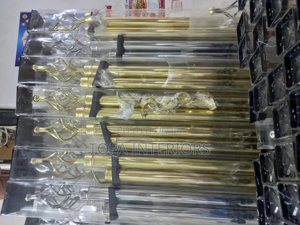 Extendable Smooth Curtain Rods for Windows and Doors