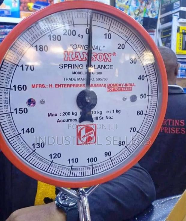 200kg Hanson Scale - main view
