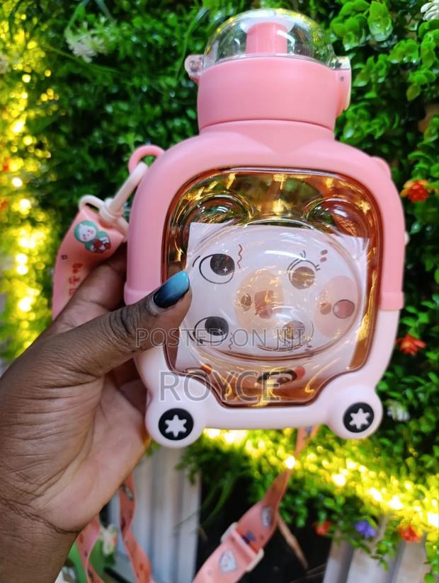 1000ml Teddy Bear Design Water Bottle - thumbnail 3