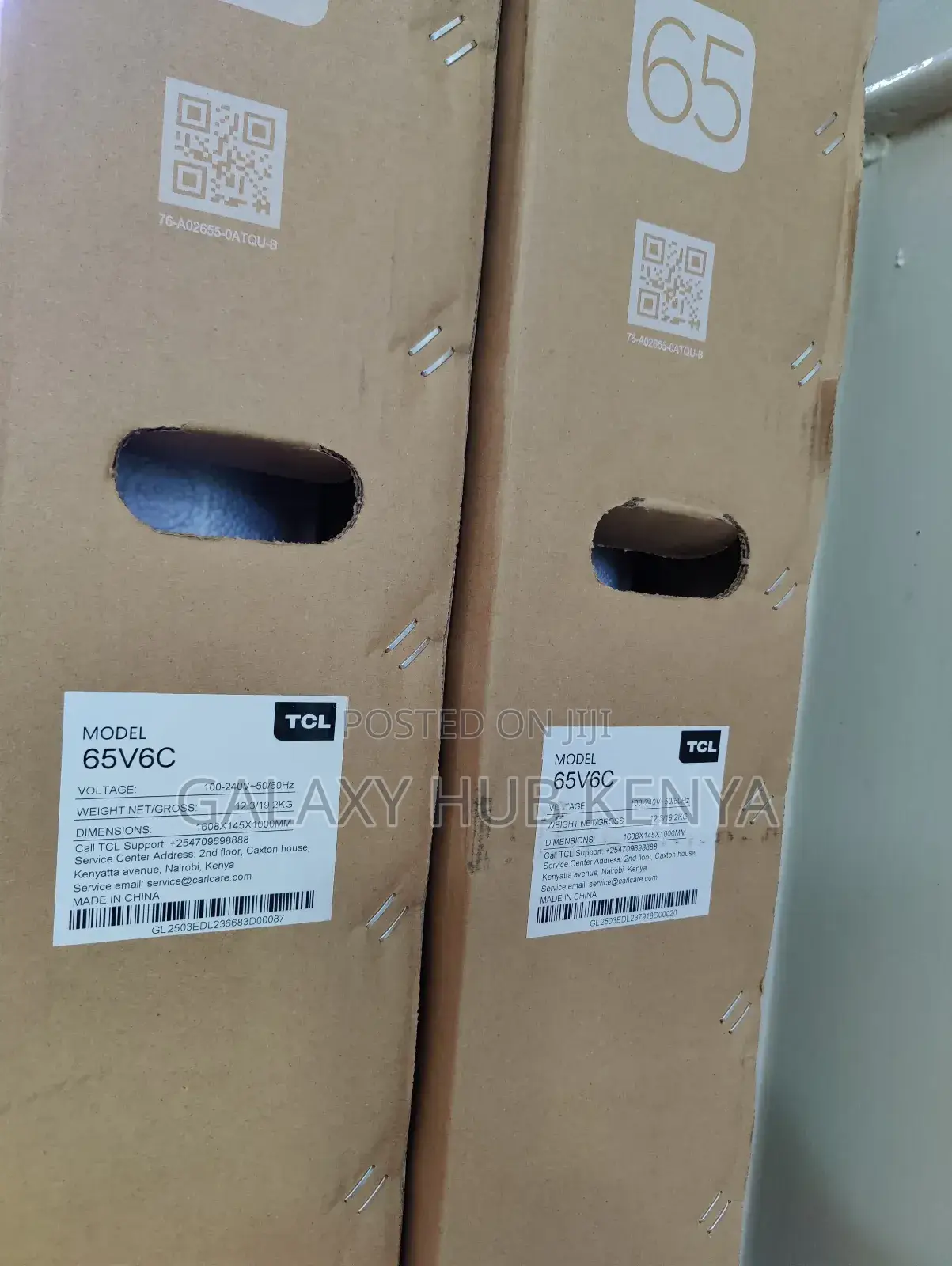 TCL 65′′ 65v6c Smart HDR Google Tv (New 2025)