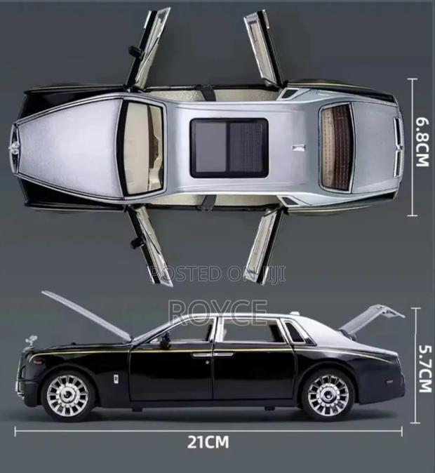 Rolls Royce Diecast Toy Car - thumbnail 5