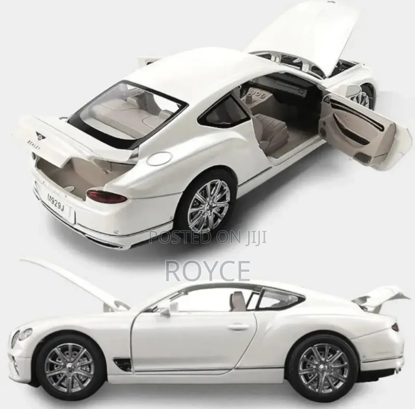 Bentley Continental Alloy Sports Diecast Toy