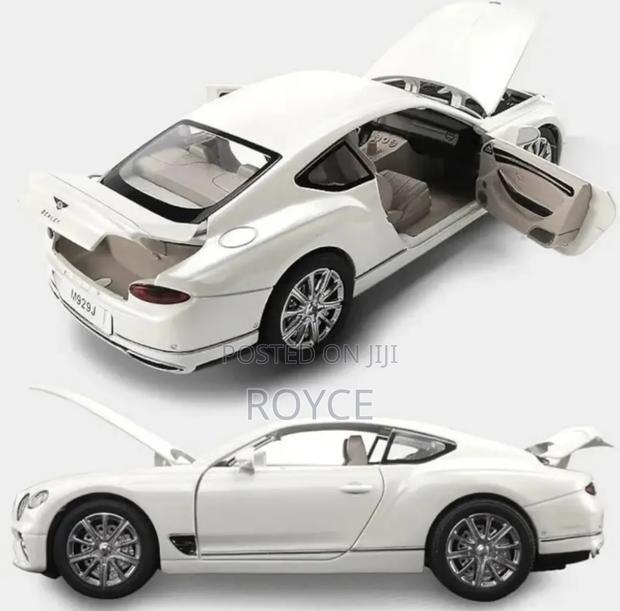 Bentley Continental Alloy Sports Diecast Toy - thumbnail 7
