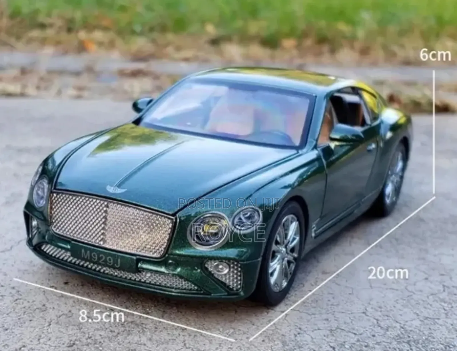 Bentley Continental Alloy Sports Diecast Toy