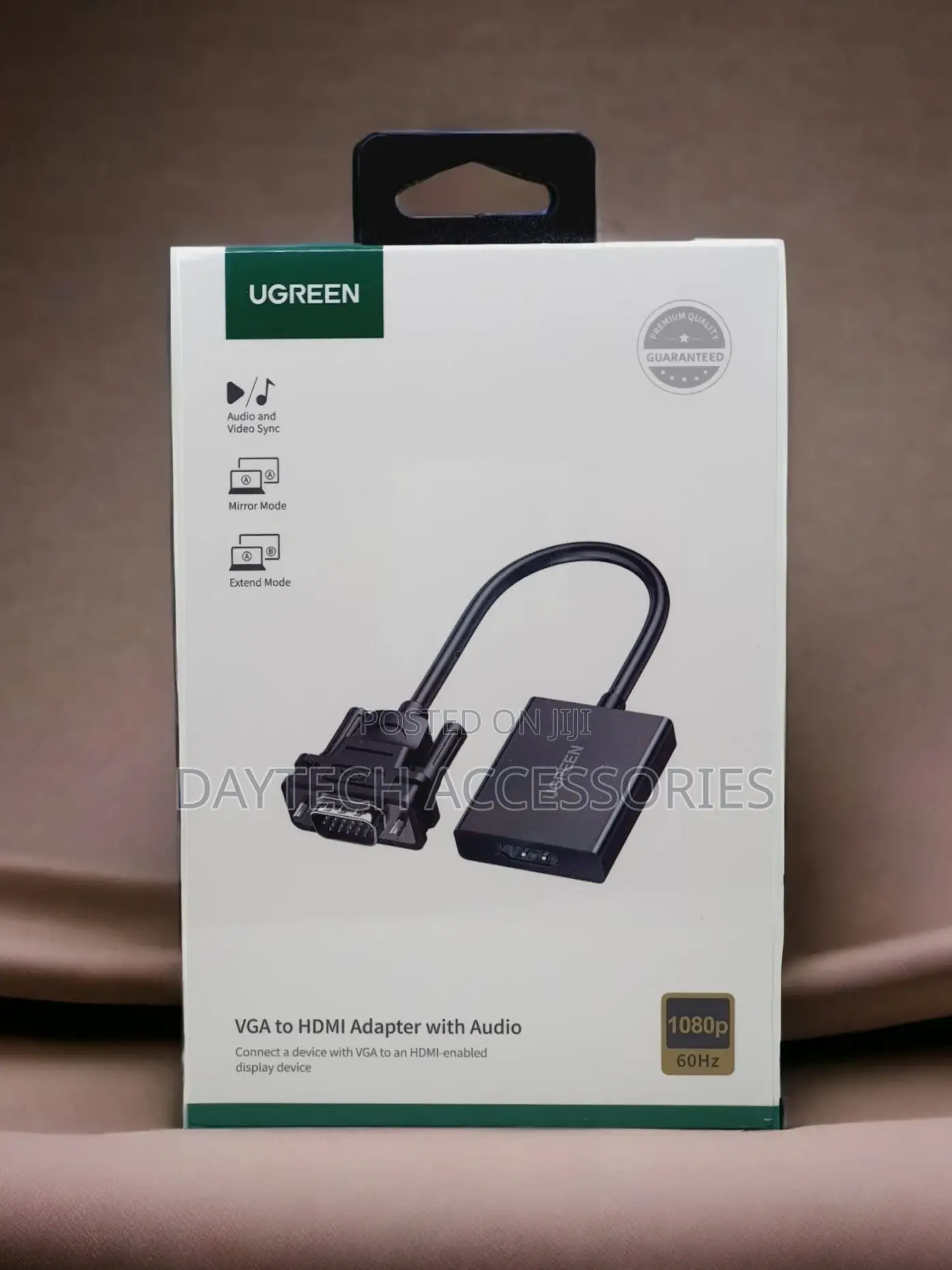 Ugreen Cm513 (50945) Vga Male to Hdmi Female Black Converter