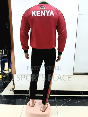 Kenya Team Tracksuit Red and Black