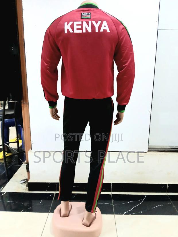 Kenya Team Tracksuit Red and Black - thumbnail 3