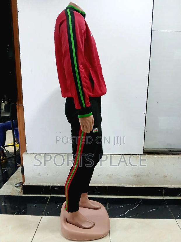 Kenya Team Tracksuit Red and Black - thumbnail 4