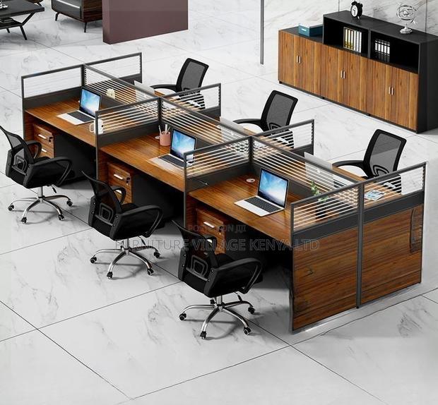 Workstation: 6-Seater Office Workstation Modular Design - thumbnail 3